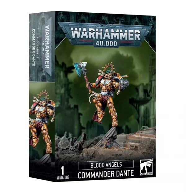 Warhammer40K Blood Angels Commander Dante