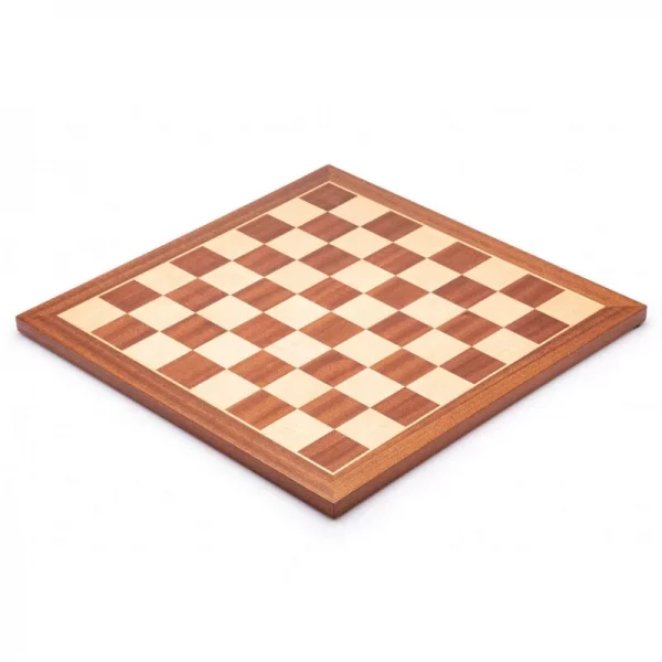 Jeu d'échecs Plateau Acajou / Erable 48 cm (acajou)