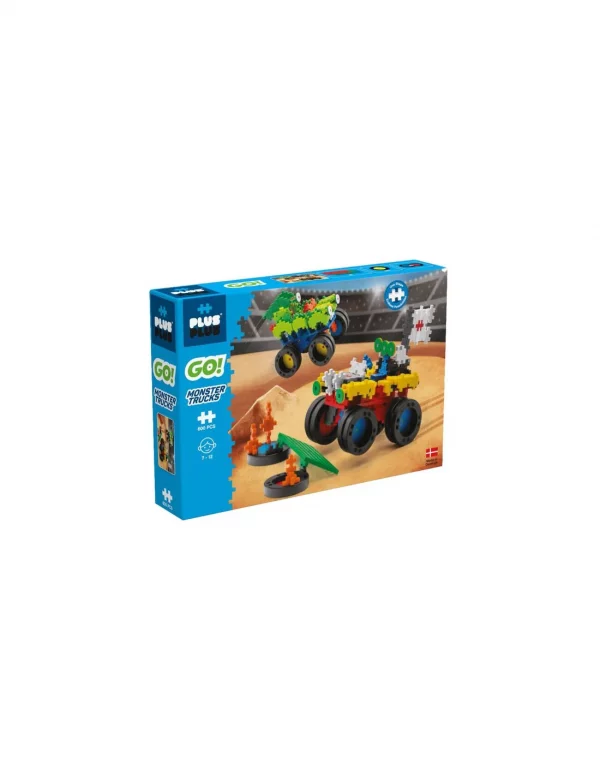 Plus Plus Go ! Monster Trucks