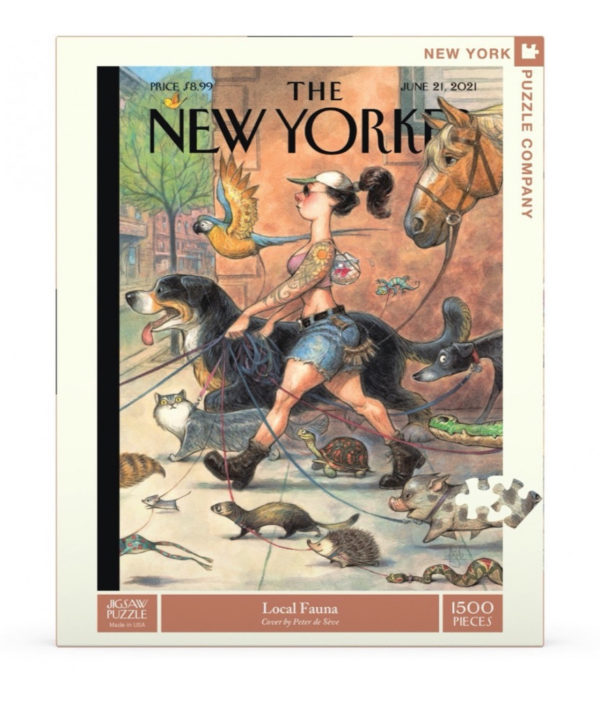 Puzzle The New Yorker Loca Fauna 1500 pièces