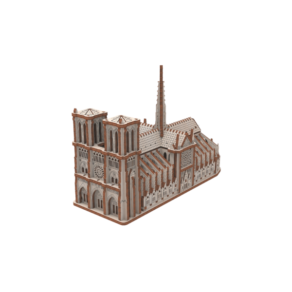 Puzzle Mr Playwood - Cathédrale Notre Dame 3D - 148 pièces