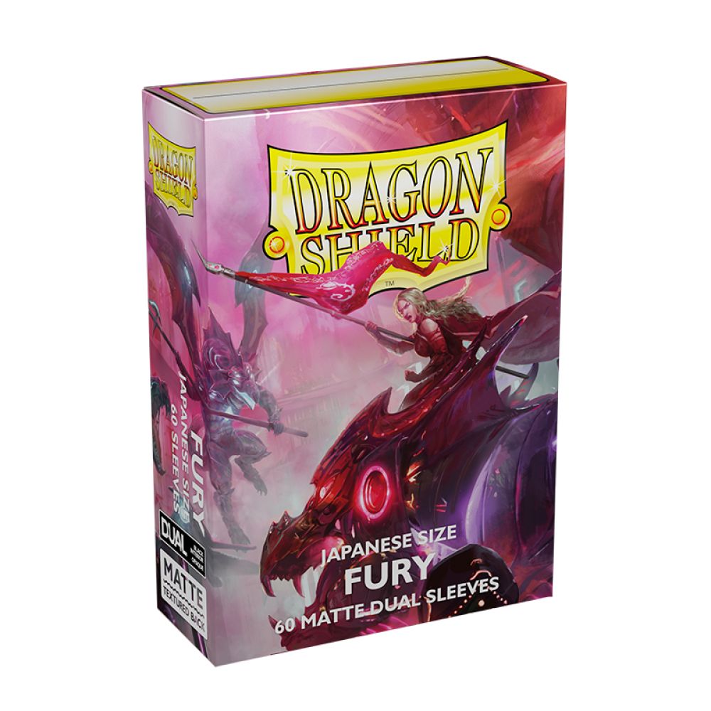 Protège carte Dragon Shield - Fury Dual Matte (format japonais)