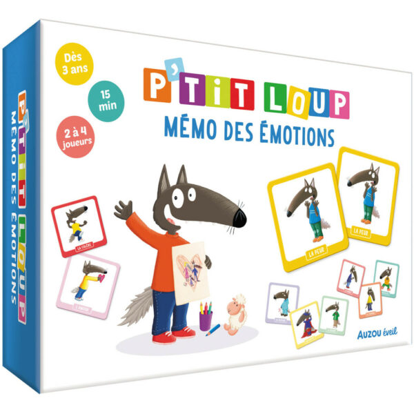 P'Tit Loup - Mémo des émotions