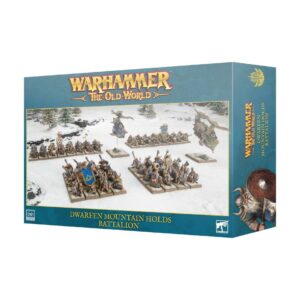 WarhammerThe Old World Dwarfen Mountain Holds - Battailon