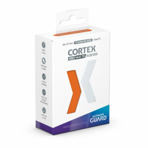 Ultimate Guard Protèges Cartes Cortex Taille Standard - Matte Orange