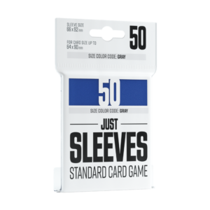 Protèges cartes Just Sleeves Standard Bleu x 50