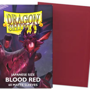 Dragon shield Blood Red matte x60 format Japonnais