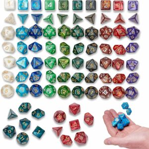 Ludistri Lot de Dés / Epic Forge / GSW Set de 7 Dés