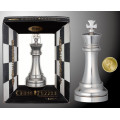 Casse-Tête Huzzle Chess King - silver