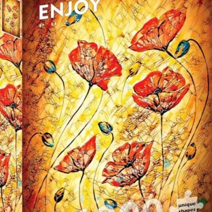 Puzzle Enjoy Red Poppies Painting 1000 pièces