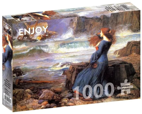 Puzzle Enjoy John William Waterhouse - Miranda in the Tempest 1000 pièces