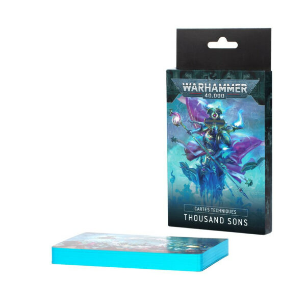 Warhammer40K Cartes Techniques Thousand Sons