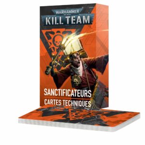 Warhammer40K Kill Team Sanctificateurs Cartes Techniques