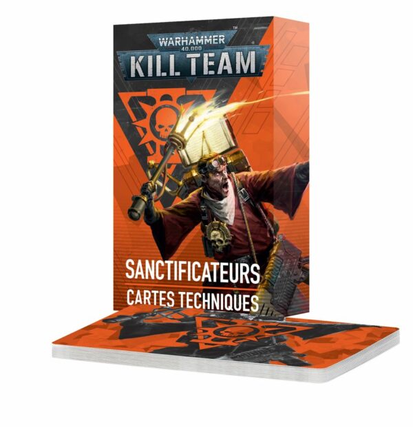Warhammer40K Kill Team Sanctificateurs Cartes Techniques