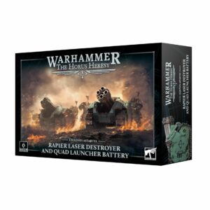 Warhammer Legion Astrates Rapier Laser Destroyer and Quad Launcher Battery