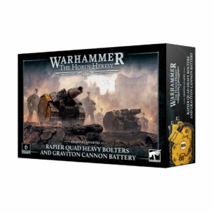 Warhammer Legion Astrates Rapier Quad Heavy Bolters and Graviton Cannon Battery