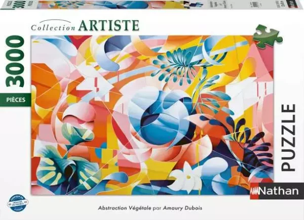 Puzzle Armaury Dubois - Abstraction Végétale 3000 pièces