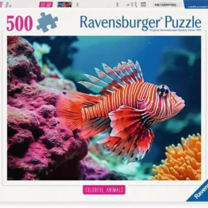 Puzzle Poisson Lion (Ravensburger) 500 pièces