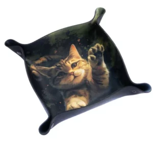 Piste de Dés Playing Cat