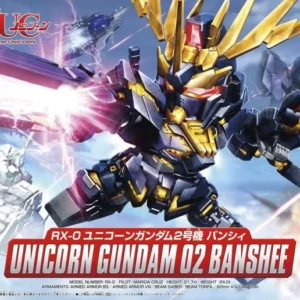 Gundam BB Gundam Unicorn 2 Banshee 380