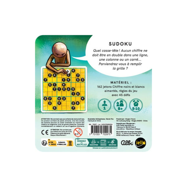 Jeu de Voyage - Magnétique Sudoku – Image 2