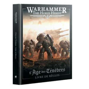WarhammerThe Horus Heresy Livre de règles L'Age des Ténèbres