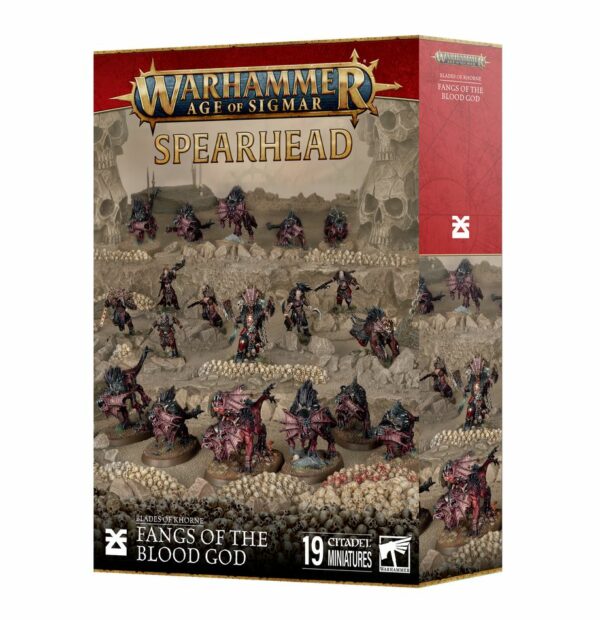 WarhammerAOS Spearhead Blades of Khorne Fangs of the Blood God