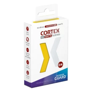 Ultimate Guard Protèges Cartes Cortex Taille Japanese - Matte Yellow
