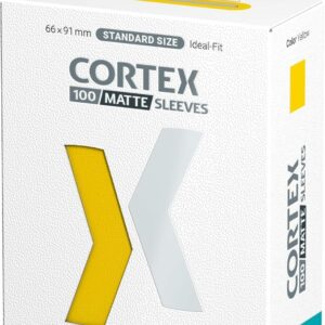 Ultimate Guard Protèges Cartes Cortex Taille Standard - Matte Yellow