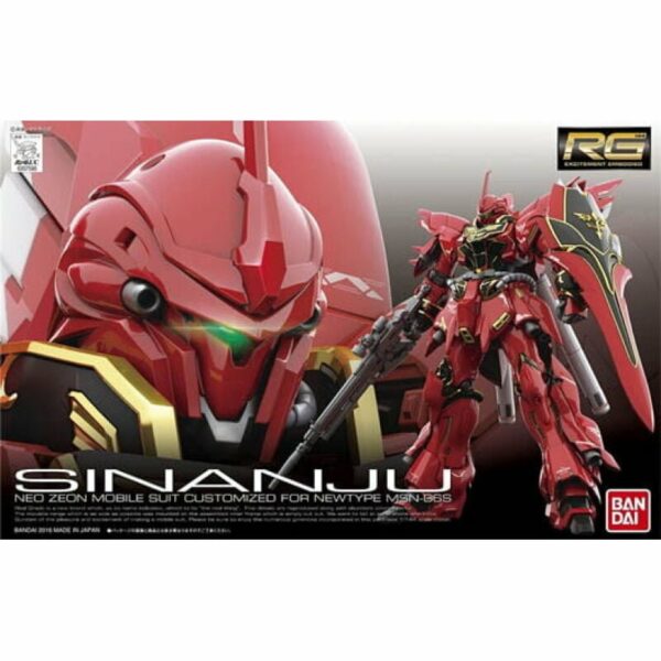 Gundam Real Grade - MSN-06S Sinanju 17cm
