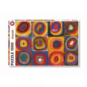 Puzzle Kandinsky - Carrés avec Cercles 1000 pièces
