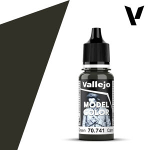 70.741 Vallejo Model Color Cam. Black Green