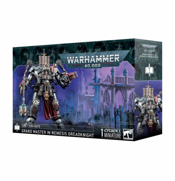 Warhammer40K Grey Knights Grand Master in Nemesis Dreadnight
