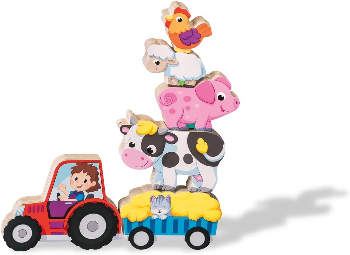 Puzzle en Bois Aimanté - Apprendre à compter avec la Ferme – Image 3