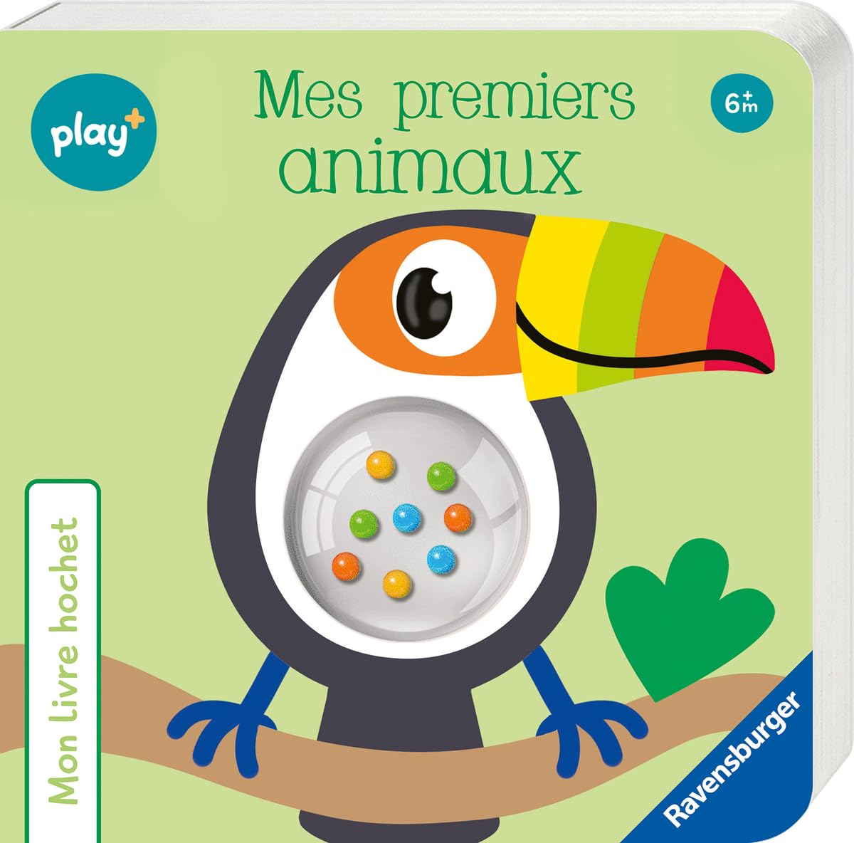 Livre Hochet - Mes Premiers Animaux