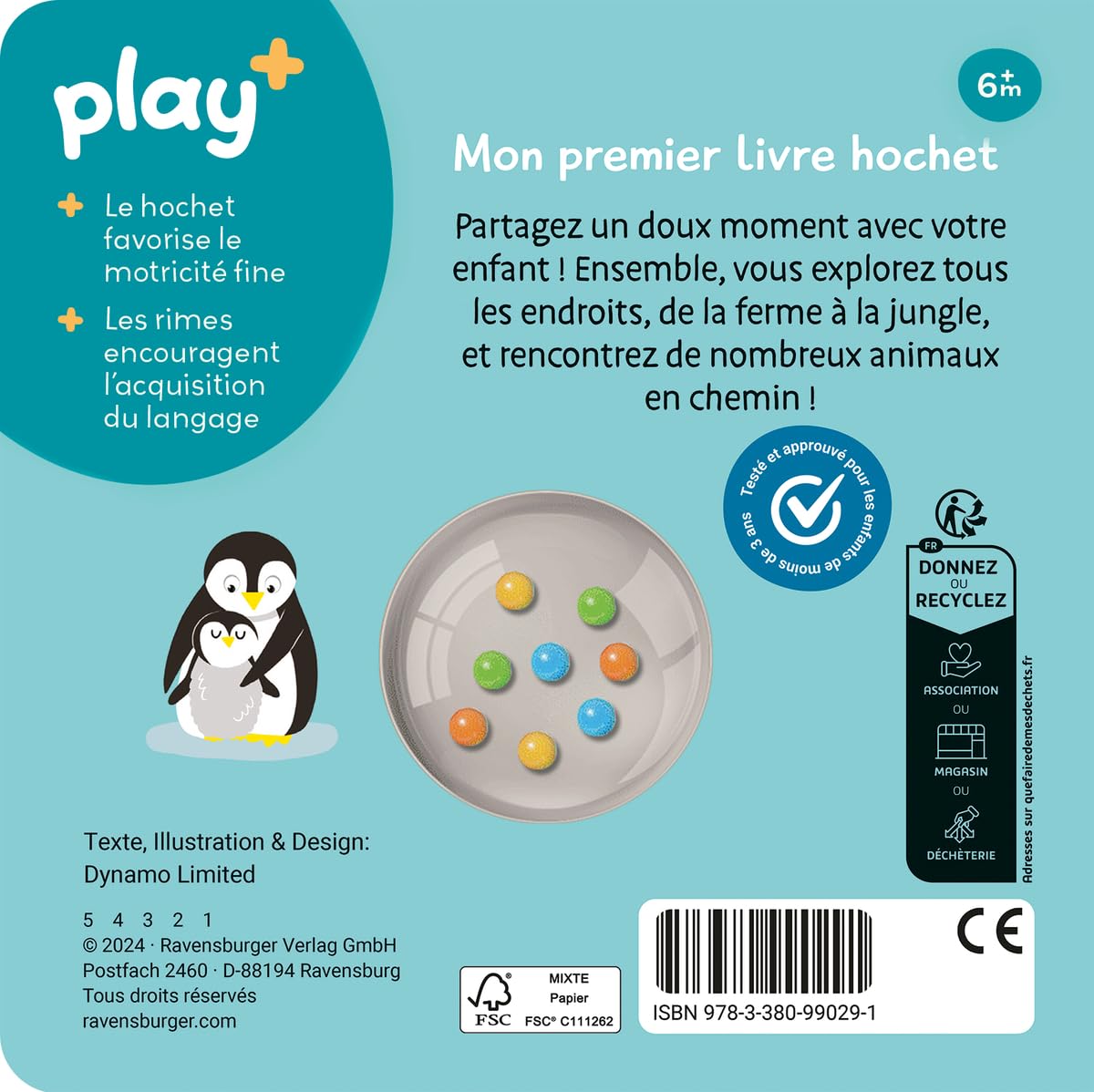 Livre Hochet - Mes Premiers Animaux – Image 2