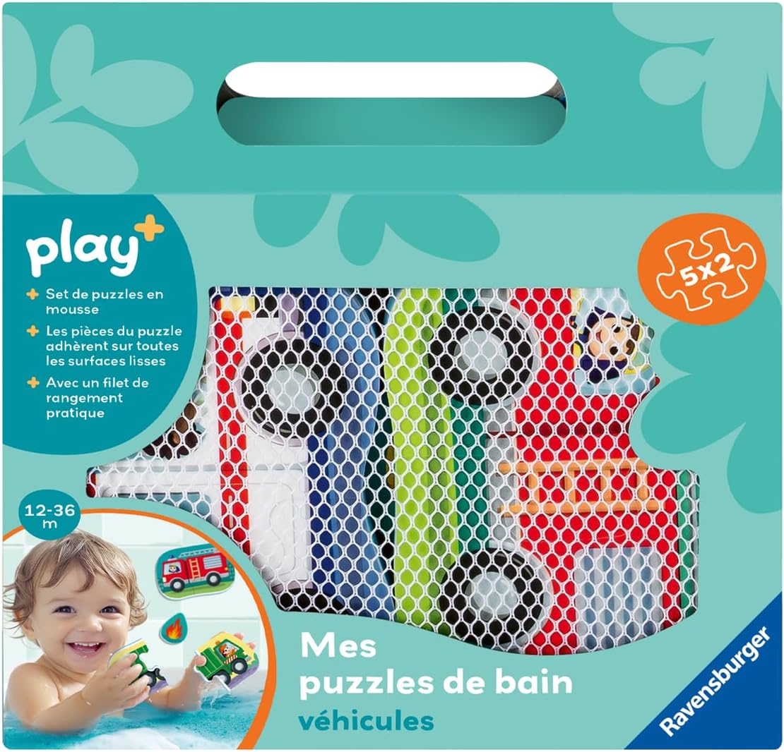 Mes Puzzles de Bain - Véhicules