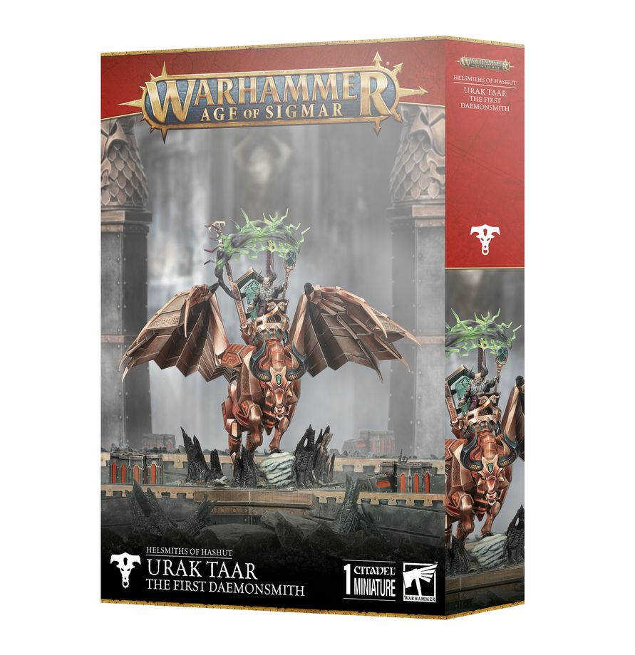 WarhammerAOS Helsmiths of Hashut - Urak Taar The First Deamonsmith