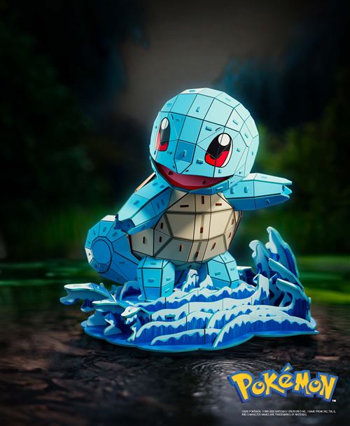 Puzzle 4D Build Pokémon - Carapuce