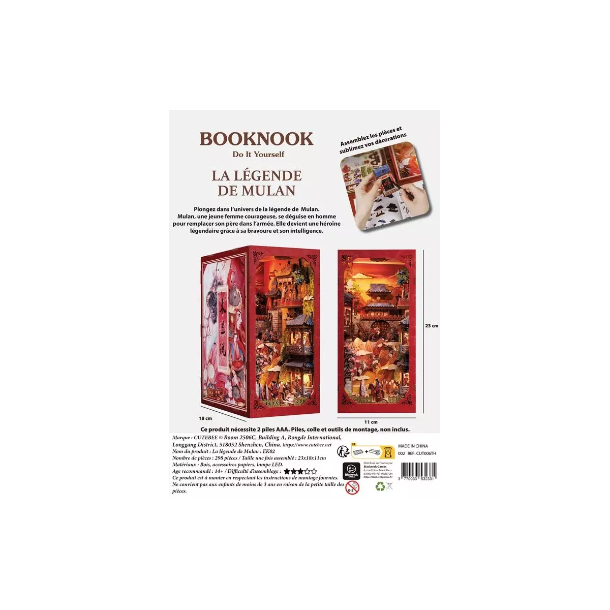 Book Nook La Légende de Mulan – Image 2