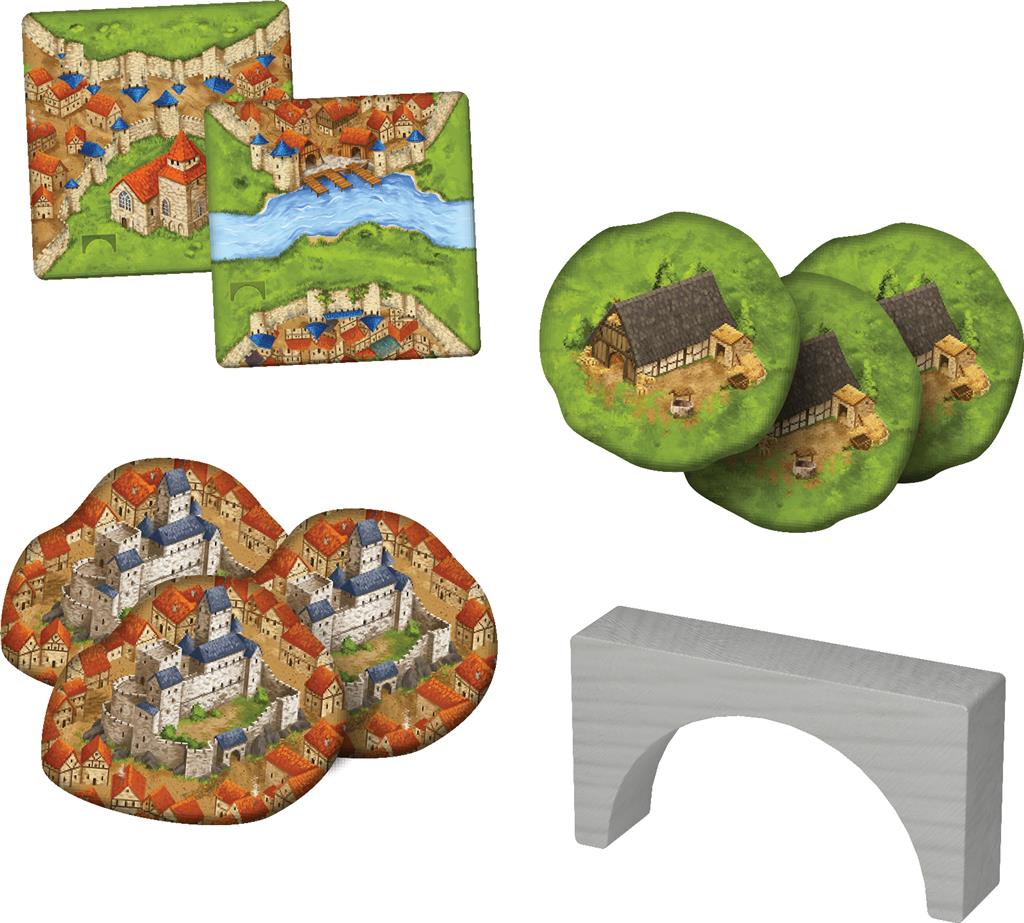 Carcassonne extension 8 - Ponts et Châteaux – Image 3