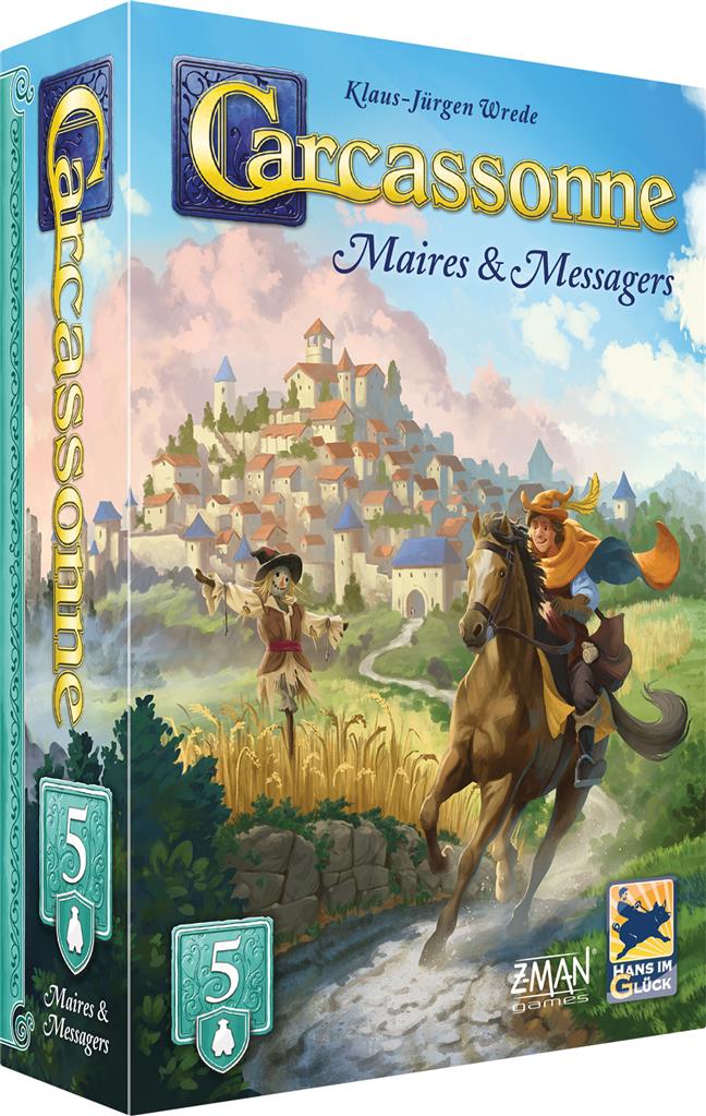 Carcassonne extension 5 - Maires et Messagers