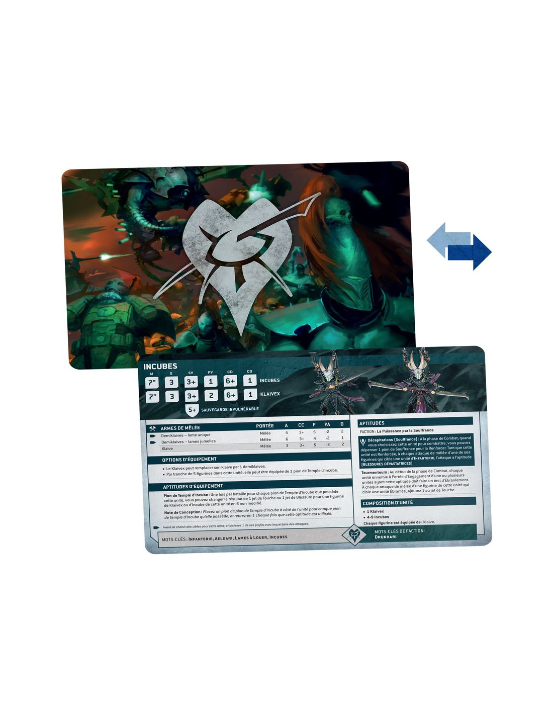 Warhammer40K Cartes Techniques Drukhari – Image 2