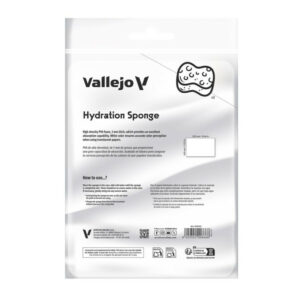Vallejo 2 x éponges d'hydratation réutilisables (225x145mm)