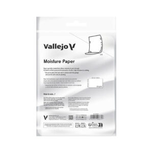 Vallejo 30 feuilles de papier rétenteur d'humidité (225x145mm)