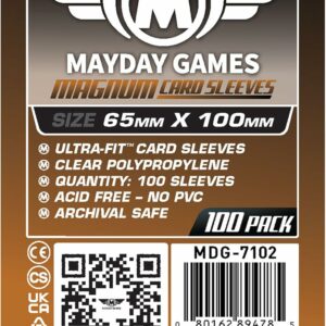 Protèges cartes Mayday 65x100mm - Magnum Premium