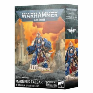Warhammer40K Ultramarines Marneus Calgar in Armour of Antilochus