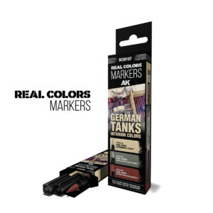 AK Real Colors Markers - German Tank Interior Colors