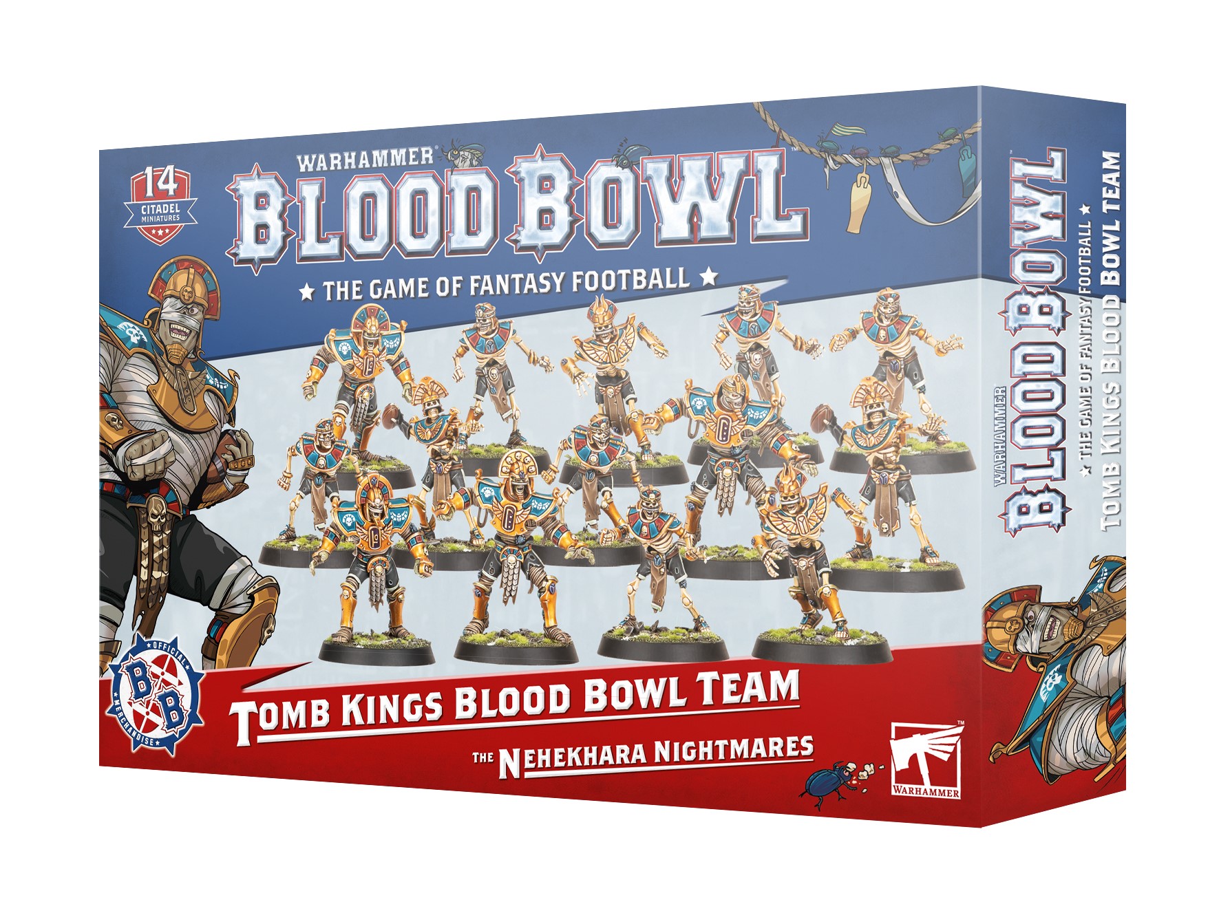 Warhammer Bloodbowl Team Tomb Kings