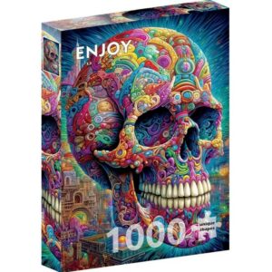 Puzzle Quirky Skull 1000 pièces
